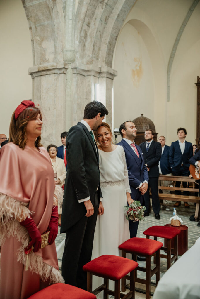 boda-ceremonia-leces ceremonia religiosa en san esteban de leces