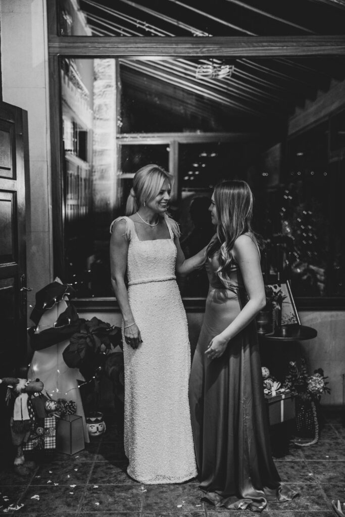 aperitivo de boda en la tabla