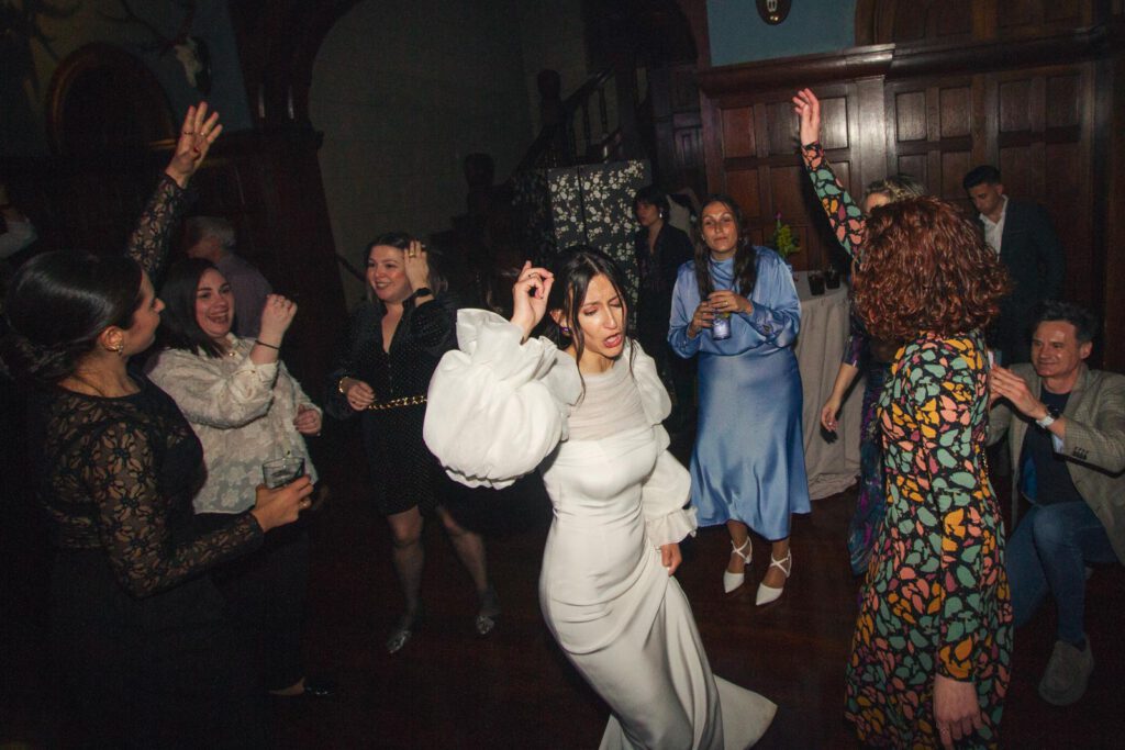 fiesta de boda en la riega