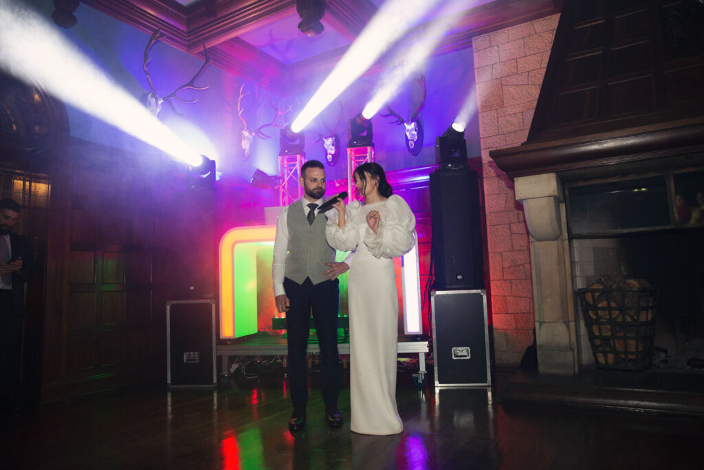 fiesta de boda en la riega