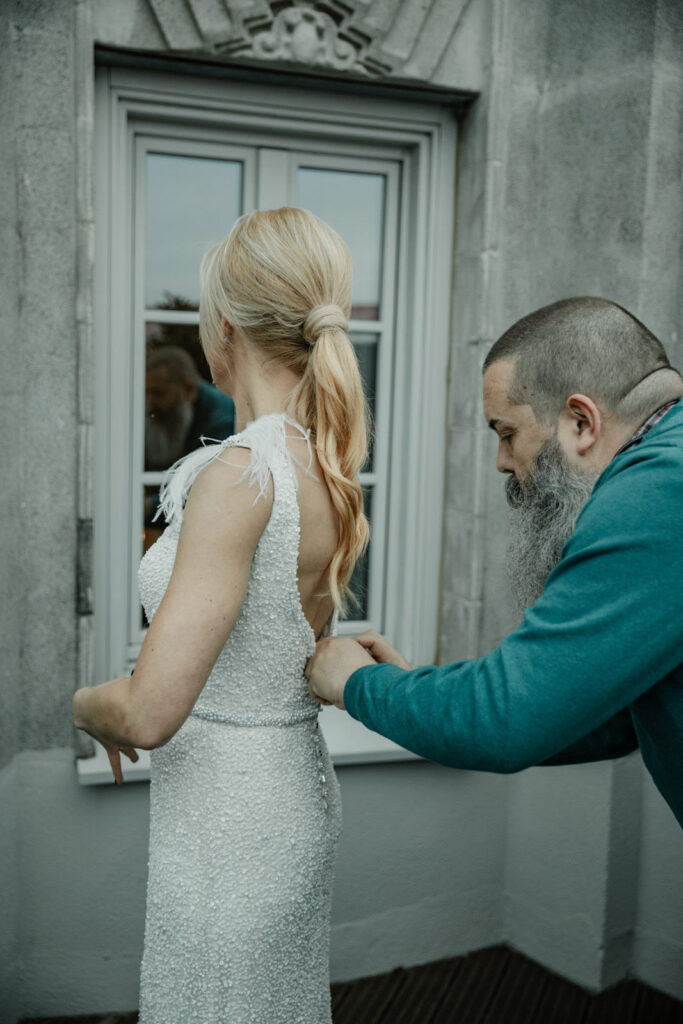 preparativos novia en hotel moderne Gijon